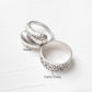 925 Sterling Silver Thick Trinity Boho Celtic Knot Band Unisex Daily Wear Ring