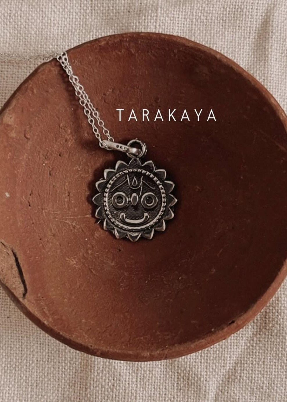 925 Sterling Silver Jai Jagannath Ji Pendant