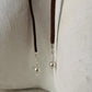 925 Sterling Silver Coin Charm With Silver Beads Boho Style Dark Brown Leather Cord Knot Necklace