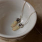 Ethiopian Opal Floral Charm Threader/Sui Dhaga 925 Sterling Silver Earrings