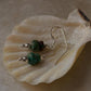 925 Sterling Silver Kingsman Turquoise Tribal Handcrafted Hook Earrings