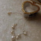 925 Sterling Silver Fresh Water Pearl Cable Chain Handcrafted Necklace