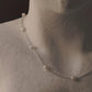 925 Sterling Silver Serene Fresh Water Pearls Cable Chain Necklace