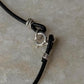 925 Sterling Silver Spiral Shell Charm Handcrafted Leather Necklace
