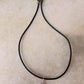 925 Sterling Silver Spiral Shell Charm Handcrafted Leather Necklace