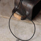 925 Sterling Silver Spiral Shell Charm Handcrafted Leather Necklace