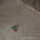 925 Sterling Silver Pink Opal Star, Pearl with Blue Bead Handcrafted Necklace