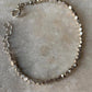 925 Sterling Silver Chunky Raw Hill Tribe Handcrafted Solid Silver Cut Beads In Silver Wire Bracelet