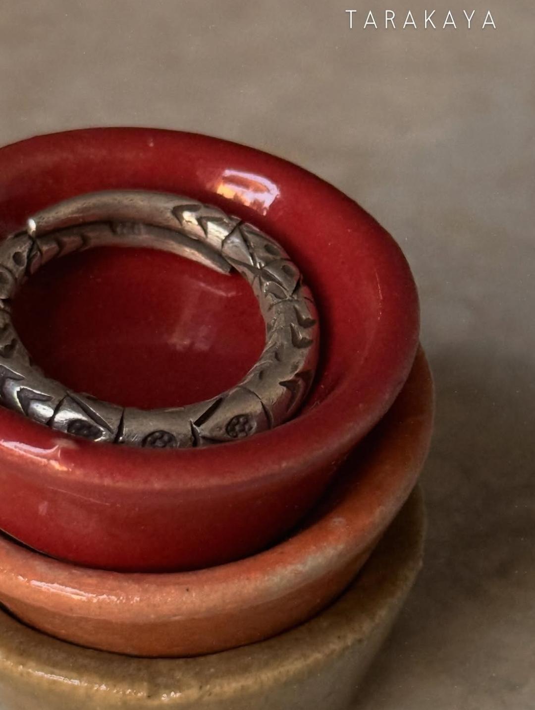 925 Sterling Silver Bohemian Hill Tribe Nomad Soul Handcrafted Adjustable Ring