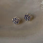 925 Sterling Silver Tanzanite Small Floral Dream Earrings