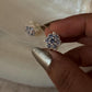 925 Sterling Silver Tanzanite Small Floral Dream Earrings