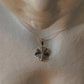 925 Sterling Silver Hibiscus /Urdhul Flower Pendant