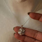 925 Sterling Silver Hibiscus /Urdhul Flower Pendant