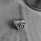 925 Sterling Silver Chunky Spiral Statement Ring