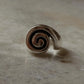 925 Sterling Silver Chunky Spiral Statement Ring