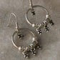 925 Sterling Silver Tribal Boho Rawa Charm Handmade Earrings