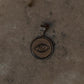 925 Sterling Silver Evil Eye Engraved Pendant