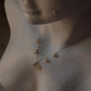 925 Sterling Silver Fresh Water Pearls Grey Moonstone Shell Carved Handcrafted Necklace