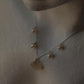 925 Sterling Silver Fresh Water Pearls Grey Moonstone Shell Carved Handcrafted Necklace