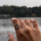 925 Sterling Silver Lotus Ring