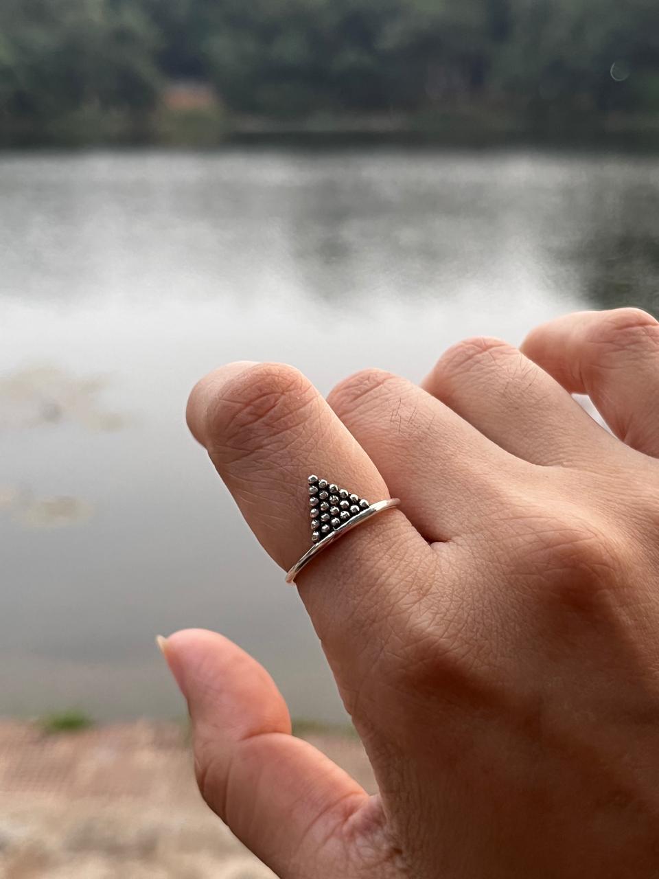 925 Sterling Silver New Teekona Ring