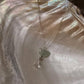 925 Sterling Silver Aquamarine Butterfly, Clear Quartz Drop Necklace