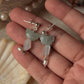 925 Sterling Silver Aquamarine, Moonstone, Water Pearl Studs Earrings