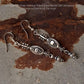 925 Sterling Silver Antique Tribal Silver Self Designed Hook Earrings