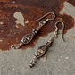 925 Sterling Silver Antique Tribal Silver Beads Designed Hook Earrings