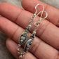 925 Sterling Silver Antique Tribal Silver Beads Designed Hook Earrings