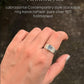 925 Sterling Silver Labradorite Oval Contemporary Chunky Thick Ring