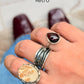 925 Sterling Silver Draped Textured Band Ring