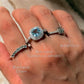 925 Sterling Silver White Cz Butterfly Adjustable Ring