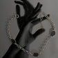 Labradorite 3 Stone 925 Sterling Silver Bracelet