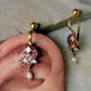 925 Sterling Silver Gold Plated Kundan Polki Ear Cuffs