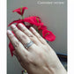 925 Sterling Silver Medium Vintage Motif Boho Band Ring