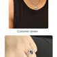 925 Sterling Silver Natural Garnet Pear Boho Ring