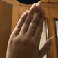 925 Sterling Silver Eternal Blossom Floral Band Ring