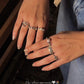 925 Sterling Silver Faith Band Unisex Ring