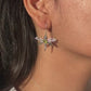 925 Sterling Silver Peridot Dragonfly Earrings